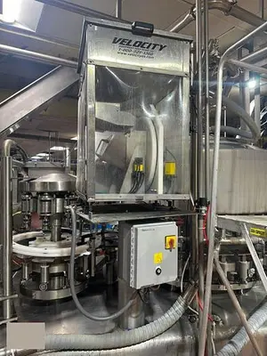 USED FEDERAL 26/8 GALLON FILLER/CAPPER