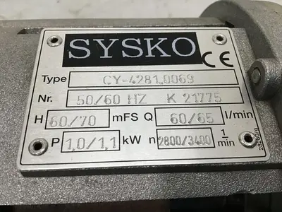 USED SYSKO CORPORATION CY-4281.0069
