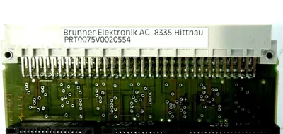 USED BRUNNER ELEKTRONIK PRT0075V0020554 PC BOARD