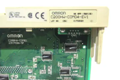 USED OMRON C200HW-COM04-EV1 COMMUNICATION MODULE C200HWCOM04EV1
