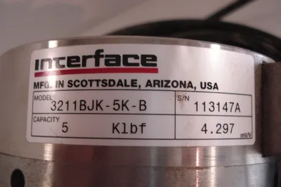 USED INTERFACE 3211BJK-5K-B