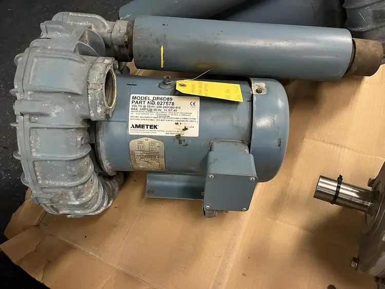 Used AMETEK DR6D89 Blowers | Surplus Asset Holdings #1206151