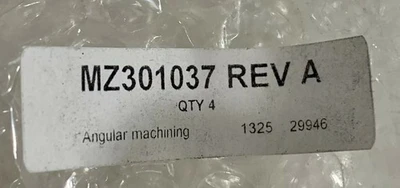 NEW Perkin Elmer MZ301037