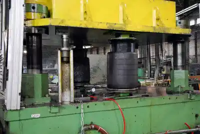 100 Ton x 3″ ASC 4-Post Flying Cut Off Press