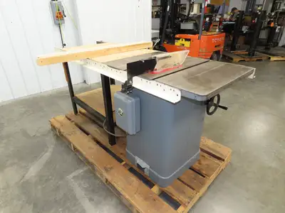 Delta 34-761 Unisaw Table Saw 10" Tilting Arbor 3Ph 3 HP 240/480V 57" Fence