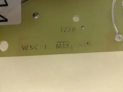 USED TRABON WSC-I