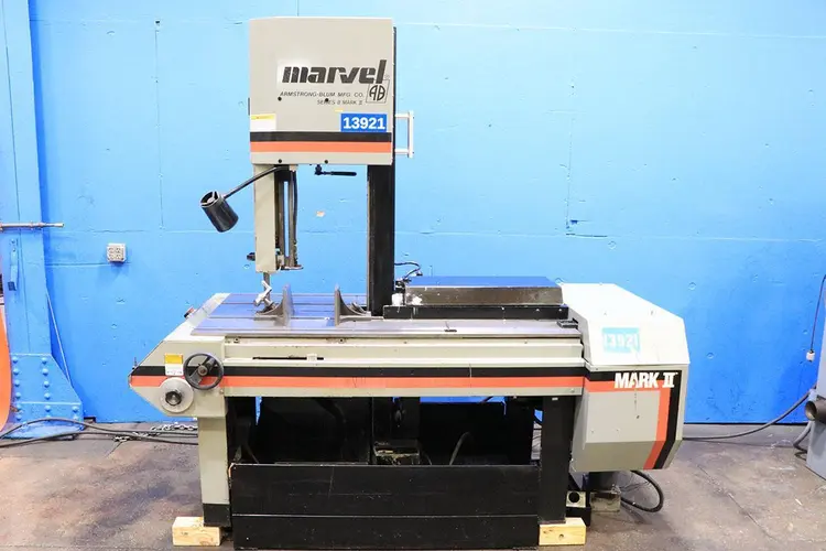 Used 2000 MARVEL SERIES 8 MARK II Vertical Band Saws Illinois US | BLUMBERG MACHINERY COMPANY #396392