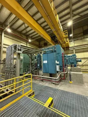 USED 2015 SNM TURBINE/ ABB ALTERNATOR C10-R6-X
