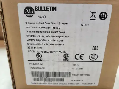 NEW ALLEN-BRADLEY 140G-G6C3-C70