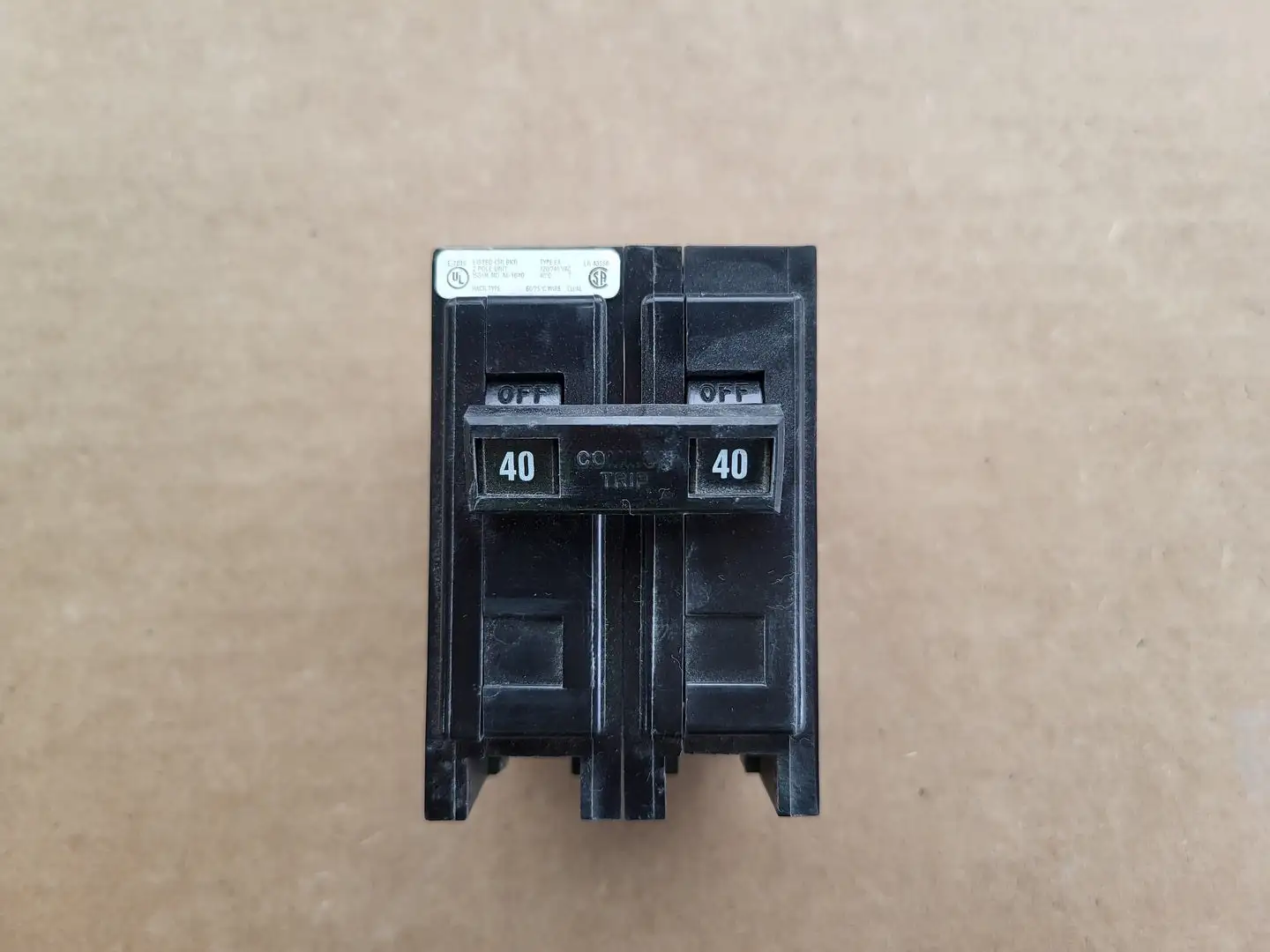 USED CUTLER-HAMMER TYPE BA