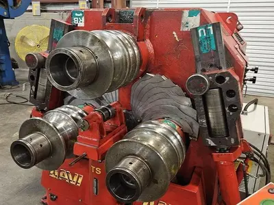 5" X 5" X 5/8" DAVI MODEL MCP-14 DOUBLE PINCH ANGLE ROLL