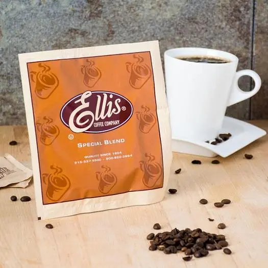 Ellis Regular Room Service Coffee - (150) .5 oz. Packets / Case