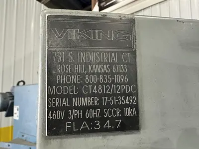 USED 2017 VIKING CT4812/12PDC 48" TABLE