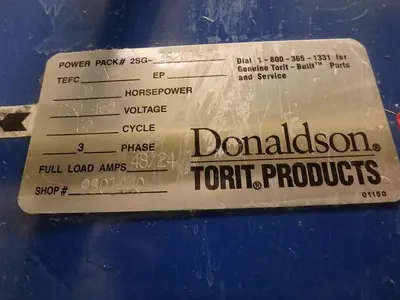USED DONALDSON TORIT DFT4-16