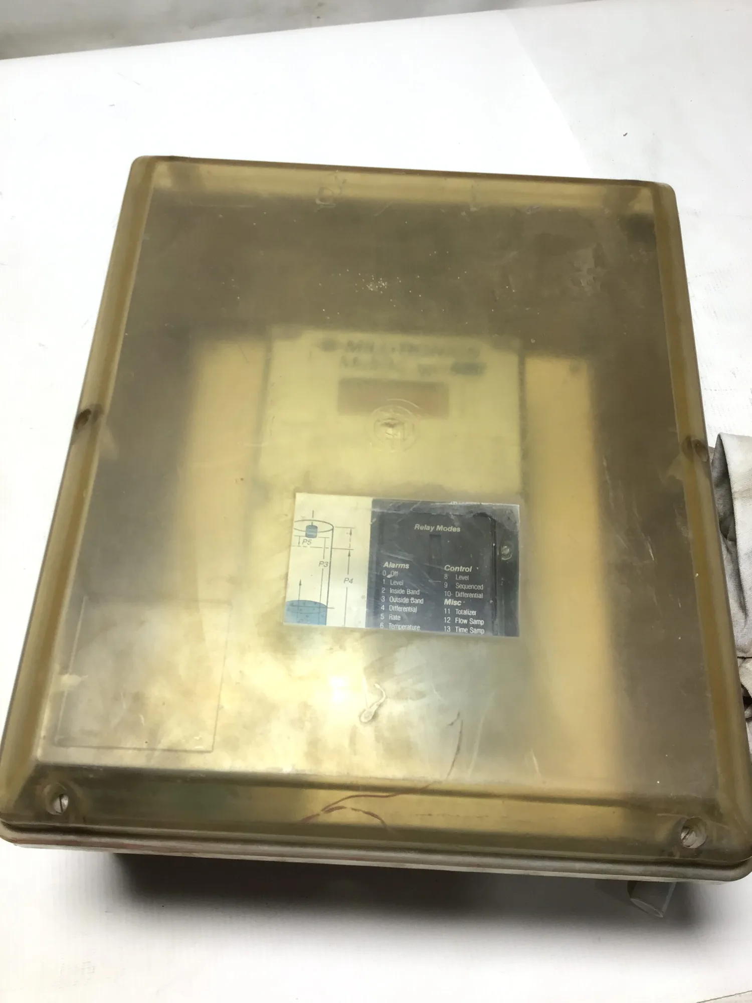 Milltronics Multiranger Plus Level Monitor Relay Box Analogue Output 0-20(1) 4-20(2)