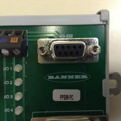 USED BANNER ENGINEERING RS-232 PRESENCE PLUS
