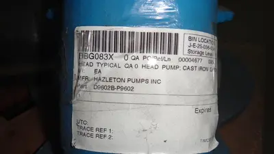 Hazelton Pump Discharge Head - Pump End