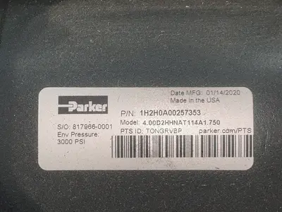 Used 2020 PARKER 4.00D2HHNAT114A1.750 Pumps Ohio US | HGR 24 #1283987