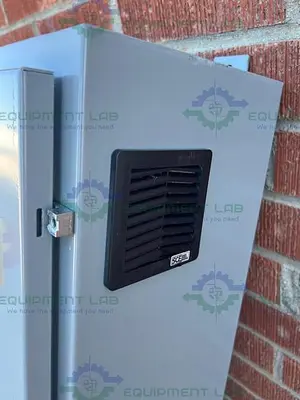 USED SCE 385666 INDUSTRIAL CONTROL PANEL ENCLOSURE 35.5" X 11.5" X 48"