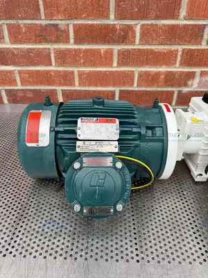 Used LEWA LDC 2 WATERLIKE DIAPHRAGM METERING PUMP W/ RELIANCE ELECTRIC 2.4 HP MOTOR Pumps California US | Equipment Lab #1281328