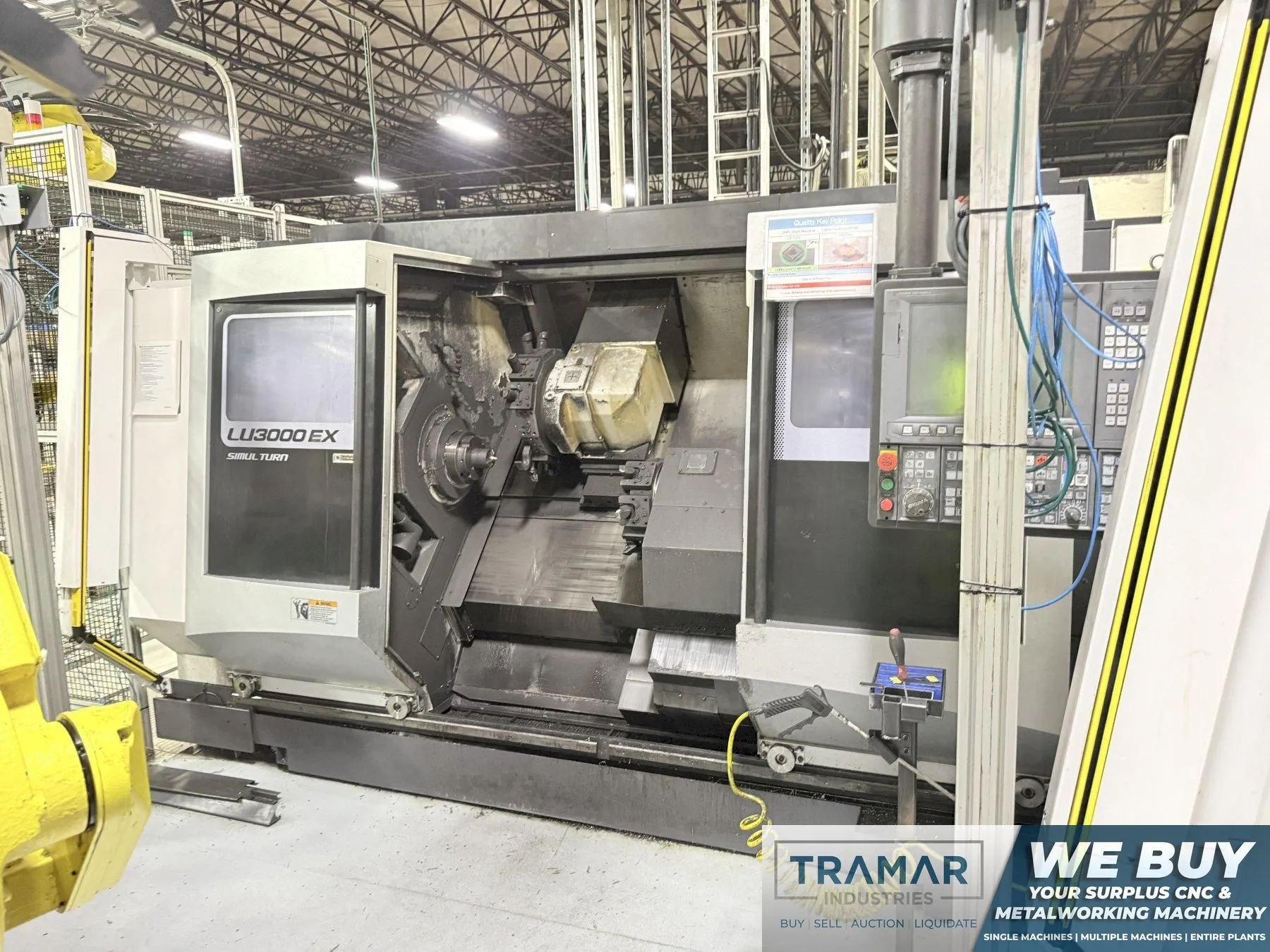 Used 2023 OKUMA LU3000EX CNC Lathes Michigan US | Tramar Industries #1503583