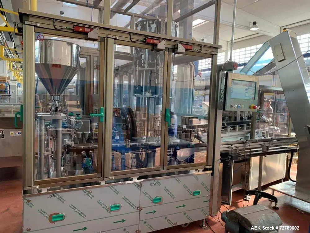 Used MARCHESINI LINE 5 Cosmetic Complete Packaging Lines Illinois US | Aaron Equipment #87108