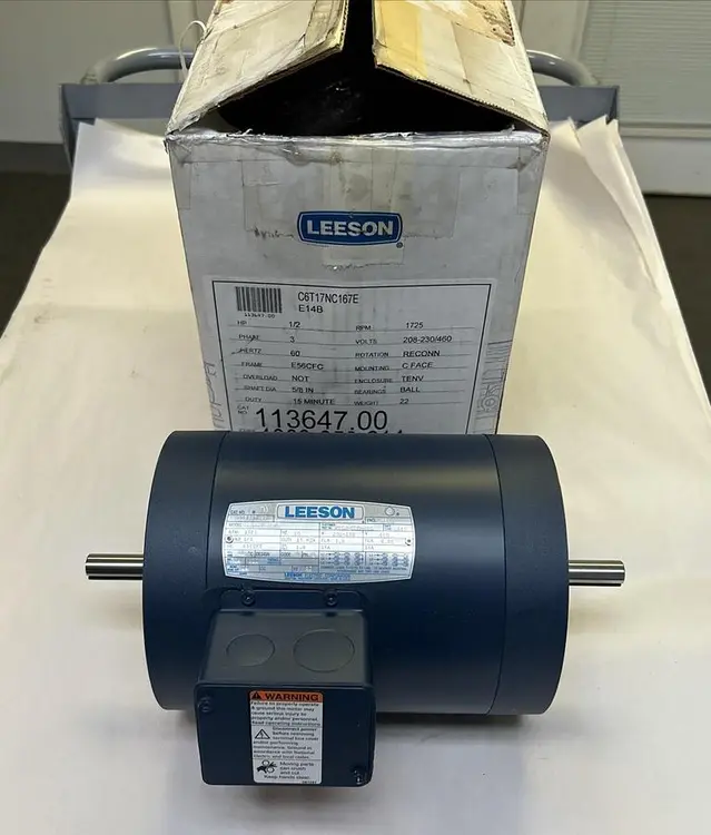 New | in-Stock LEESON 113647.00 Industrial Controls | Surplus Asset Holdings #1220620
