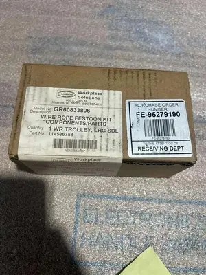 NEW HUBBELL WIRE ROPE FESTOON TOW CLAMP KIT GR60833806 STK K756CC