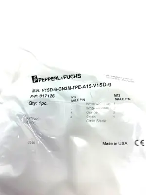 New | in-Stock PEPPERL+FUCHS DOUBLE ENDED CONNECTION CABLE Cable & Wire | Maverick Industrial Sales #1113494