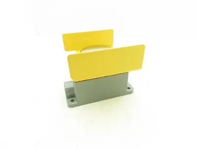 Allen Bradley 800P-S2CG1A Palm Operated Push Button Chrome 1 NO - 1 NC Contact