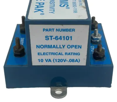 USED GEMS ST-64101 LOW SENSITIVITY SAFE PAK ST64101