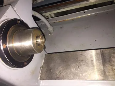 2946-440 Dunham DL Series M Precision Lathe with Pneumatic 3C Collet Closer & Cross Slide