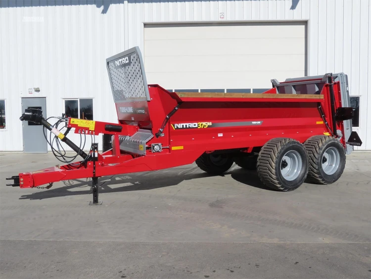 New | in-Stock 2026 TUBELINE NITRO 375RS Manure Spreaders Pennsylvania US | Zimmerman Farm Service #1410416