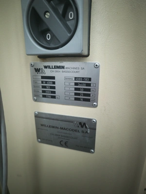 WILLEMIN MACODEL 5-axis Machining Centres, 4× in very good used condition 2003-2007, POA