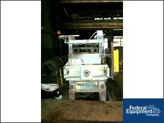 USED 1985 NETZSCH 48" Netzsch Filter Press, 66 Cu Ft