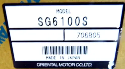 NEW ORIENTAL MOTOR VEXTA SG6100S PULSE GENERATOR
