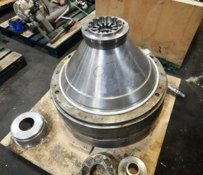 (3) Westfalia HSA 200-36-777 clarifier centrifuges, 316SS.