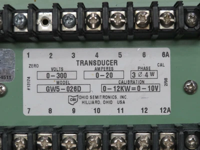 Used OHIO SEMITRONICS _UNKNOWN_ Transducers | OCO Industrial #1617462