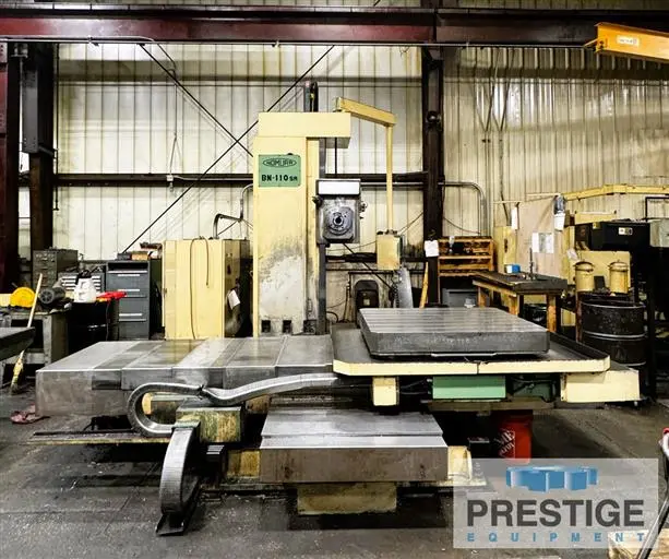 Used 1990 NOMURA BN-100-SR Horizontal Table Type Boring Mills New York US | Prestige Equipment #388966