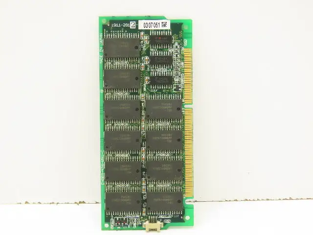 Okuma 1911-2812 SRAM Card 2MB Circuit Board Module