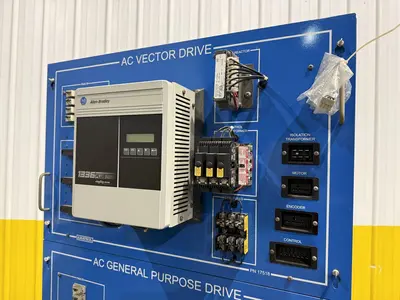 AMATROL MODEL #85-MT10 ELECTRONIC DRIVES SYSTEM TRAINING & TESTING STAND: YOBRO #24915