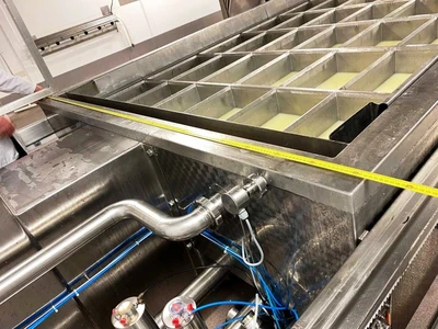 Kalt/GEA Westfalia 24 TPD complete cheese plant.