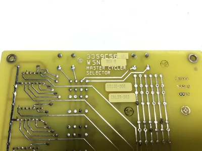 Westinghouse 3359C56G02 Master Cycler Selector 3 & 4 Loop PC1