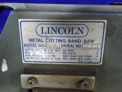 Used LINCOLN RF67RF11 Horizontal Band Saws Ohio US | HGR 24 #1181006