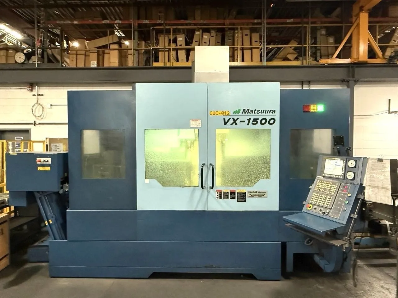 MATSUURA VX1500 HIGH PRECISION VERTICAL MACHINING CENTER