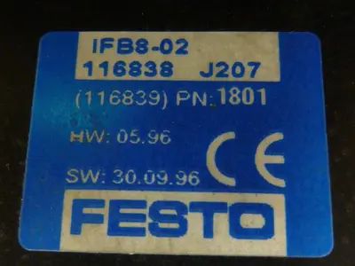 USED FESTO IFB8-02