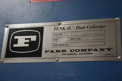 Farr Tenkay 2FDC Dust Collector w/ Extractor Arm