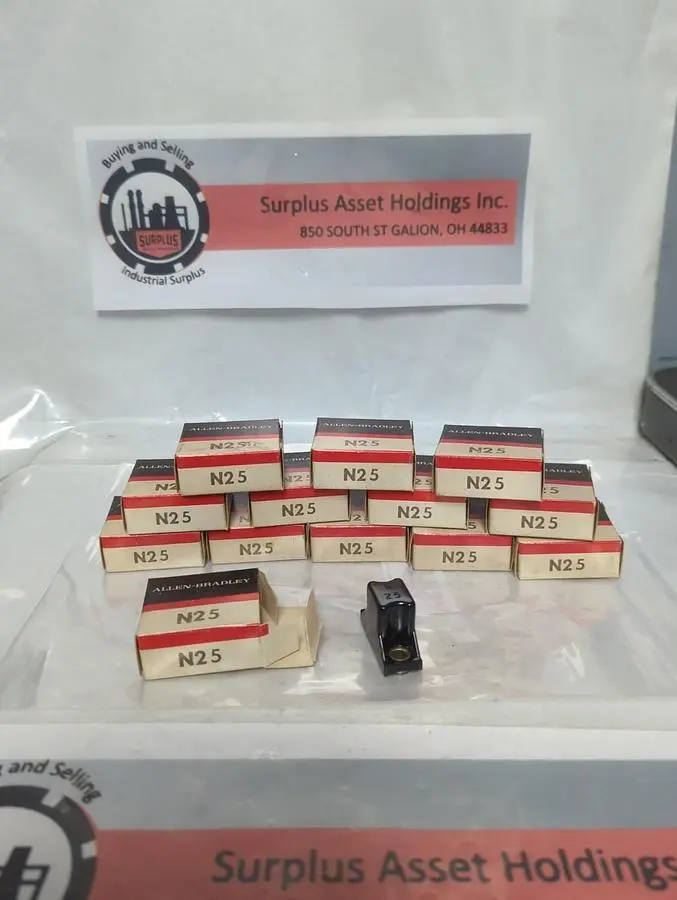 New | in-Stock ALLEN-BRADLEY N25 Miscellaneous Equipment (Electrical & Power) Ohio US | Surplus Asset Holdings #1399661