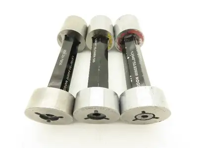 R&K Tool Pin Plug Guage Go Nogo 49.76mm 49.83mm & 50.35mm Lot Of 3