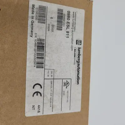 New | in-Stock LUMBERG AUTOMATION LUMBERG AUTOMATION 0980 ESL 811 *NEW & SEALED IN BOX** Misc Electrical & Power Parts | ND Industrial Surplus #1219496